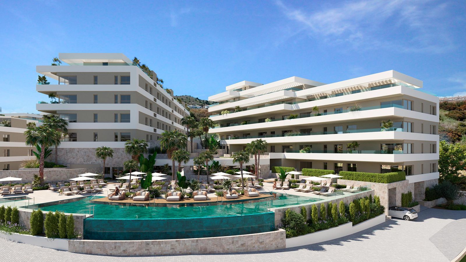 1 Bed Middle Floor Apartment in Mijas in Mijas — Appartement